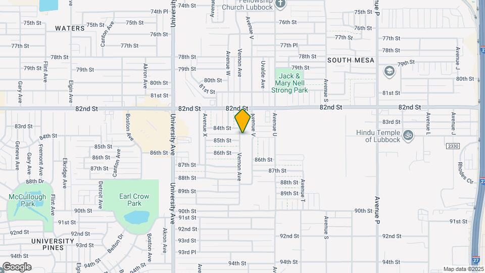 8407 Vernon Ave Map and Location Details