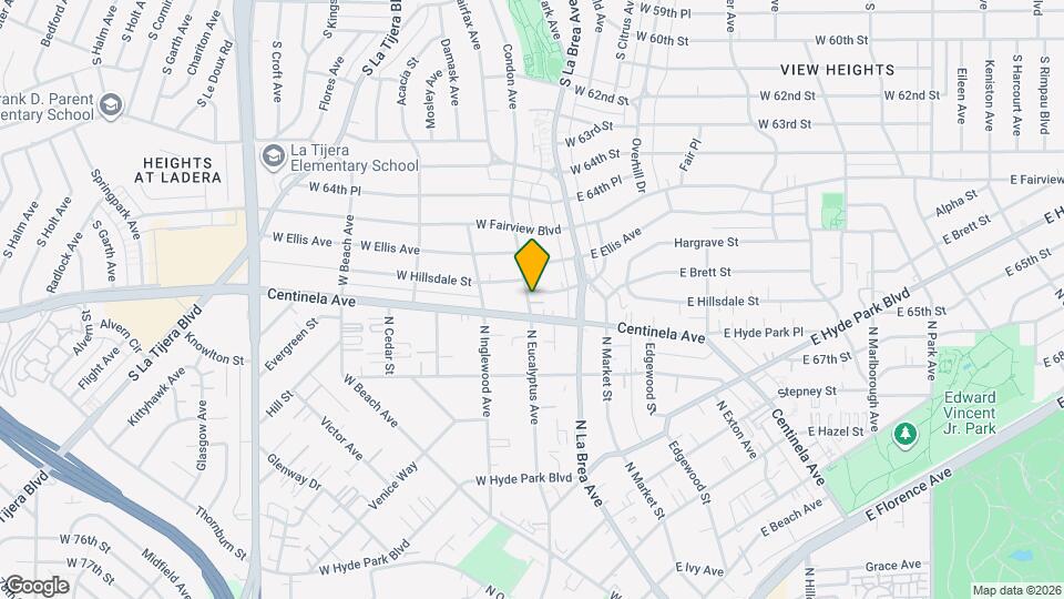 144 W Hillsdale St Map and Location Details