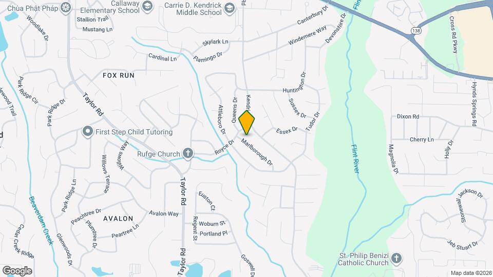 8294 Marlborough Dr Map and Location Details