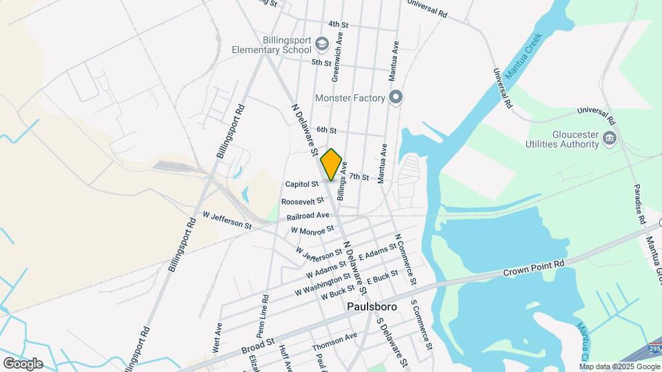717-719-719 N Delaware St Mapa y Detalles de la Ubicación