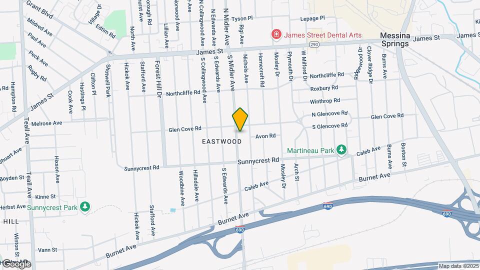317 S Midler Ave Map and Location Details