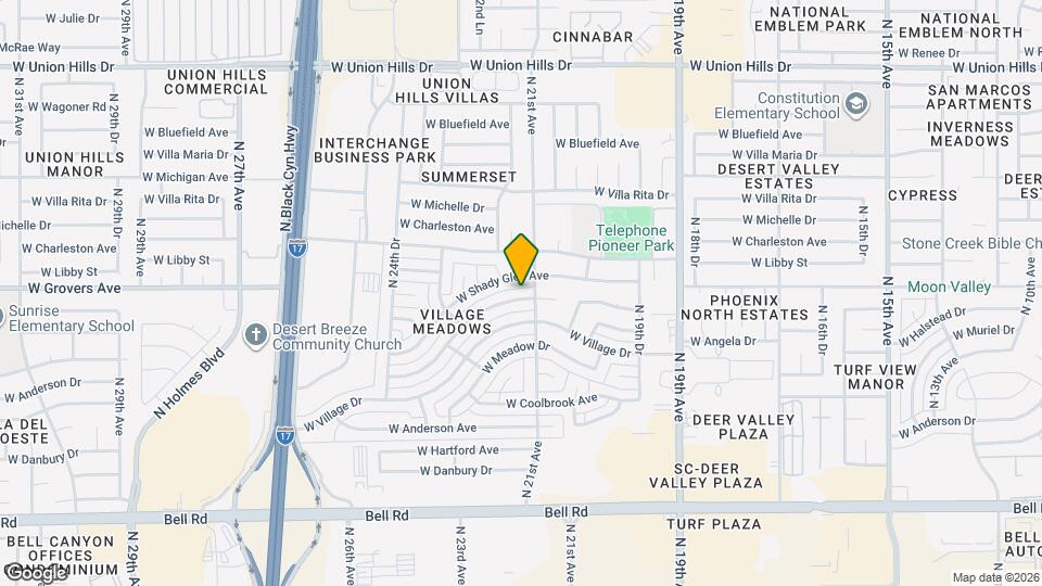 2110 W Greenbriar Dr Map and Location Details