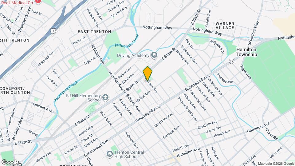 37 S Logan Ave Map and Location Details