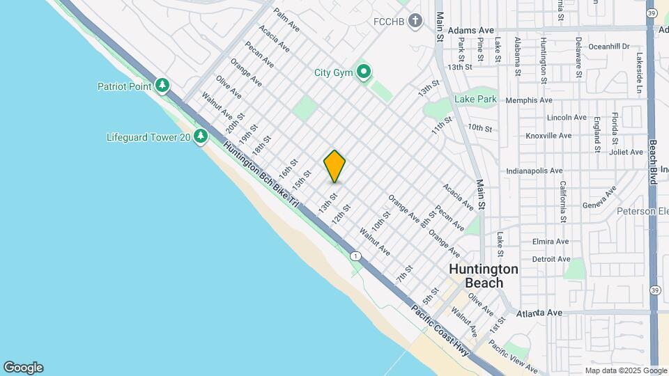 219 13th St Map and Location Details