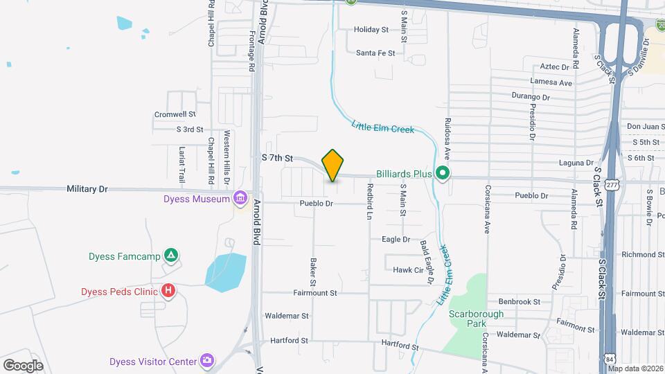 718 Chaparral Cir Map and Location Details