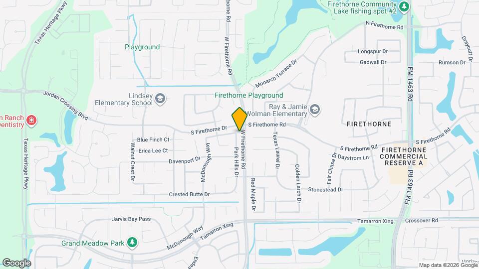 2607 Park Hills Dr Map and Location Details