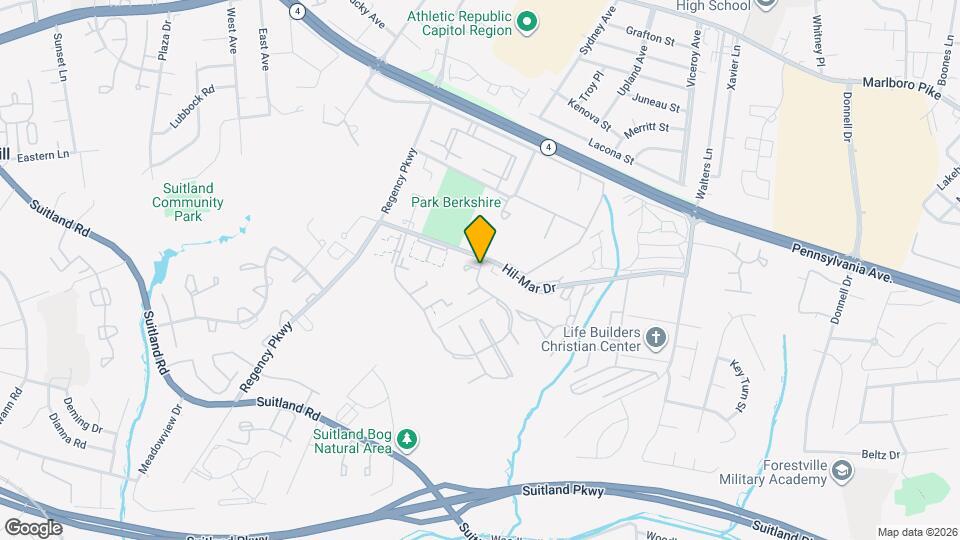 Regency Village Apartments Map and Location Details
