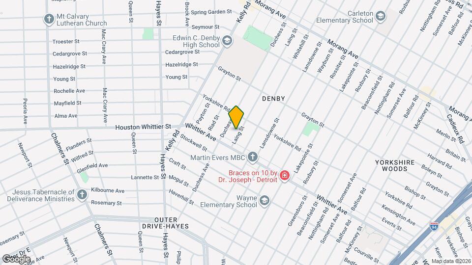 11467 Laing St Mapa y Detalles de la Ubicación