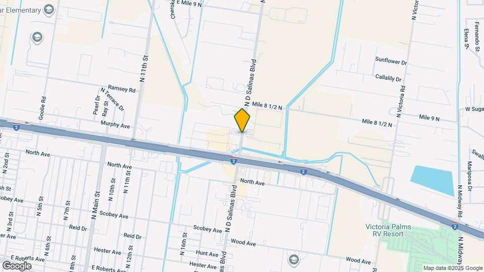 9 E Donna Blvd Mapa y Detalles de la Ubicación