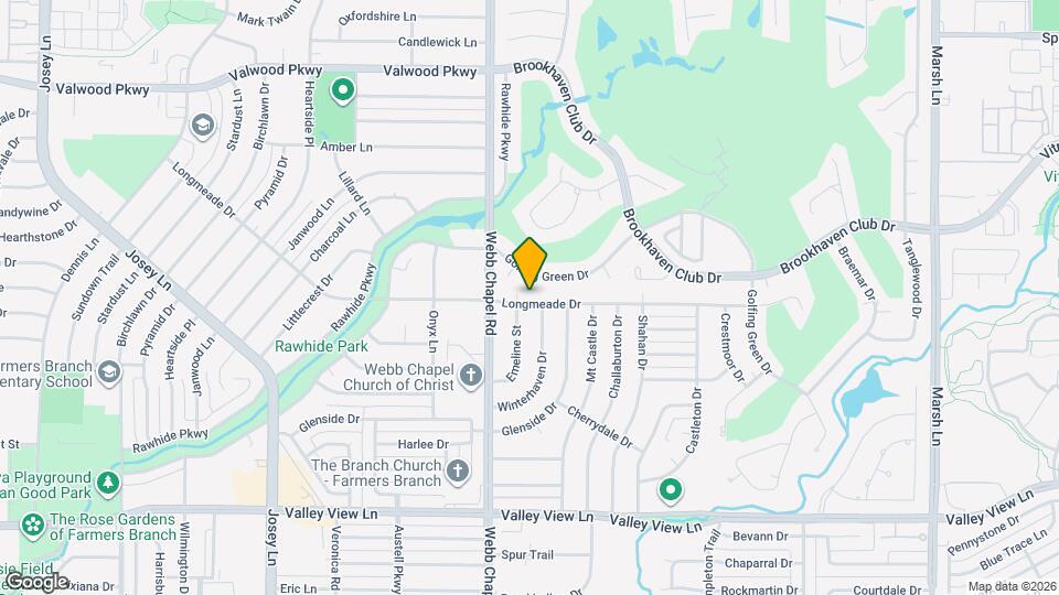 3131 Longmeade Dr Map and Location Details