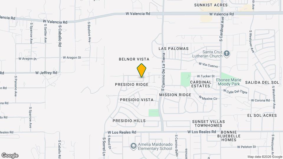 3508 W Lost Village Ln Map and Location Details