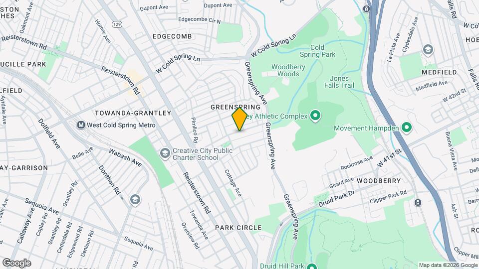 2461 Shirley Ave Map and Location Details