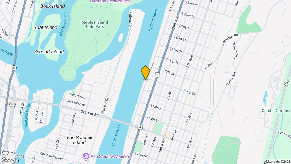 589 1st Ave Map and Location Details