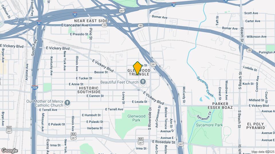 1637 E Tucker St Map and Location Details