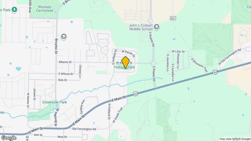 4428 W Serviceberry Dr Map and Location Details