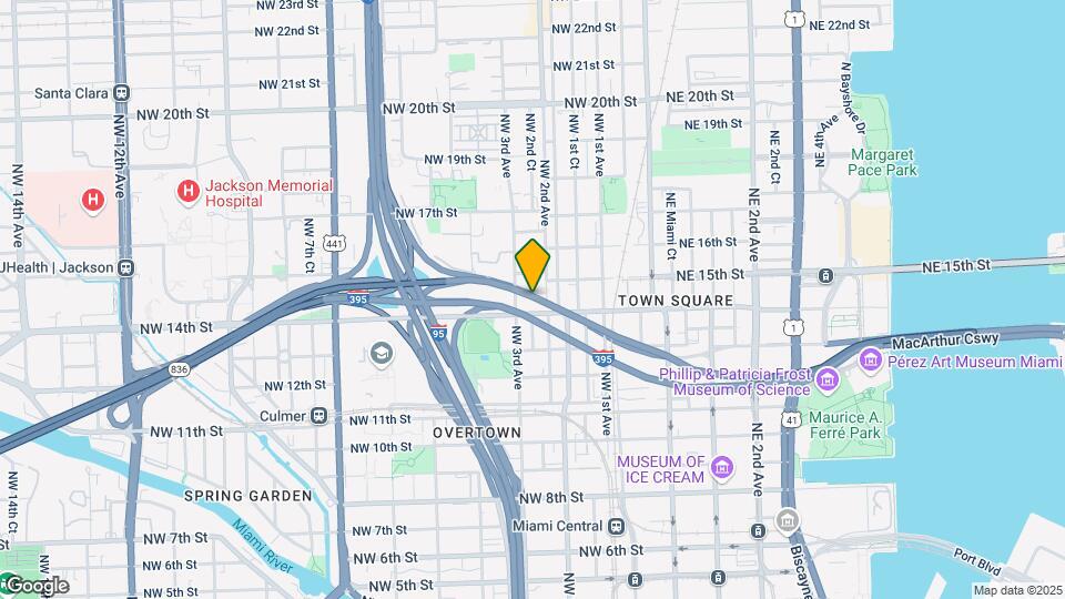 222 NW 14th Ter Mapa y Detalles de la Ubicación
