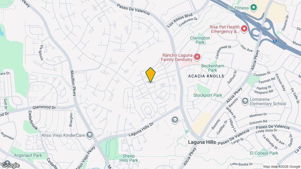 669 Via Mendoza Map and Location Details