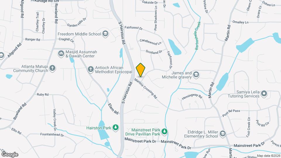 5165 Fairforest Dr Map and Location Details