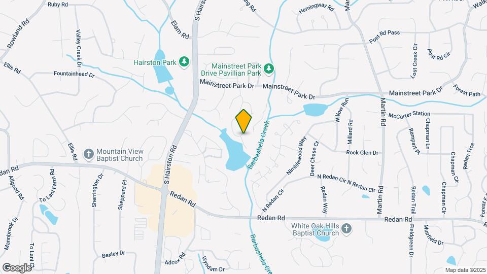 1027 Mainstreet Lake Dr Map and Location Details
