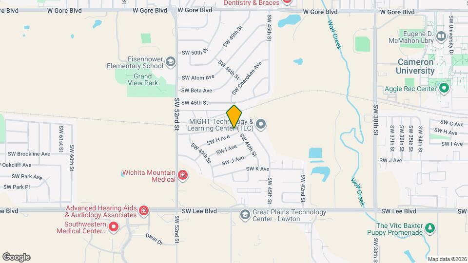 4603 SW H Ave Map and Location Details