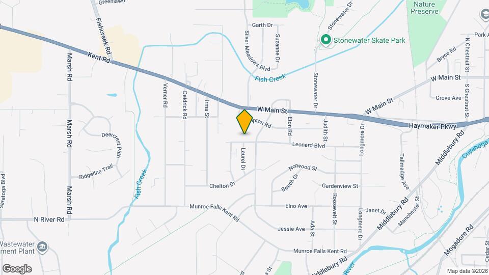 1237 Overbrook Dr Map and Location Details