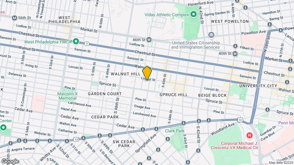 252 S 46th St Map and Location Details