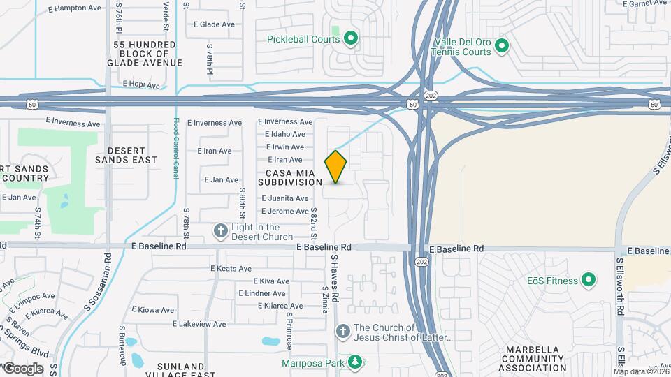 8229 E Jan Ave Map and Location Details