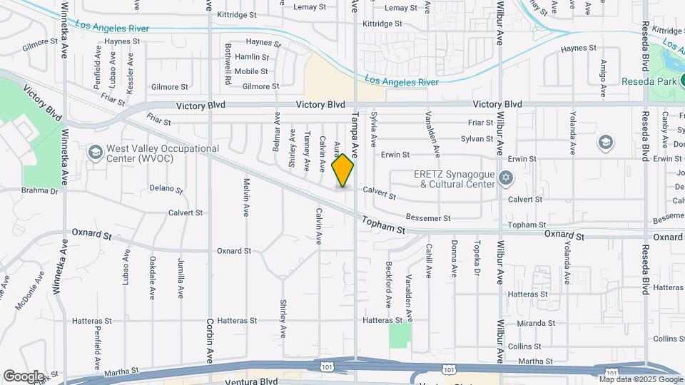 19308 Calvert St Map and Location Details