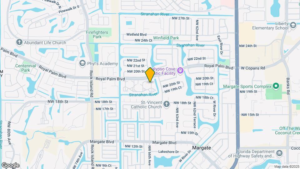 6600 Royal Palm Blvd Map and Location Details