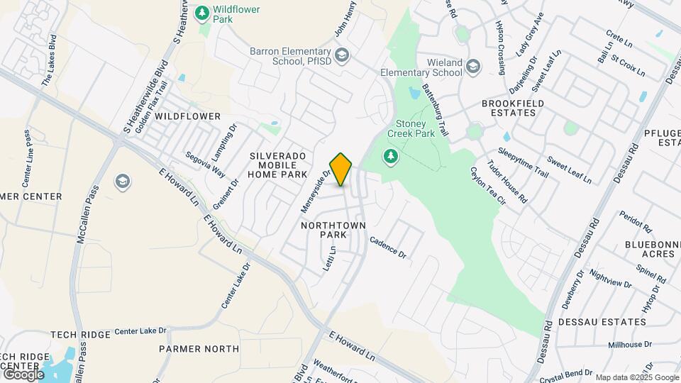 910 Crieff Cross Dr Mapa y Detalles de la Ubicación