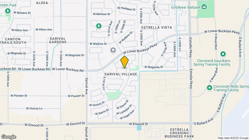 2844 S 160th Ln Map and Location Details