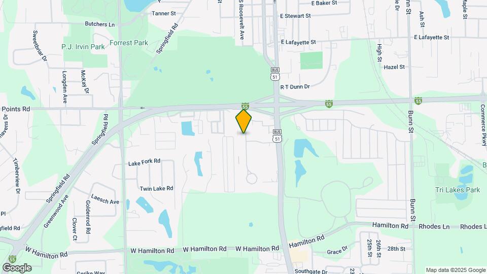 1911 Tracy Dr-Unit -2C Map and Location Details