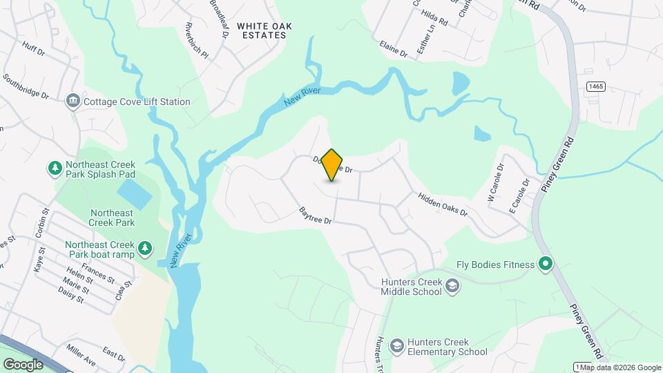 203 Worthington Pl Map and Location Details