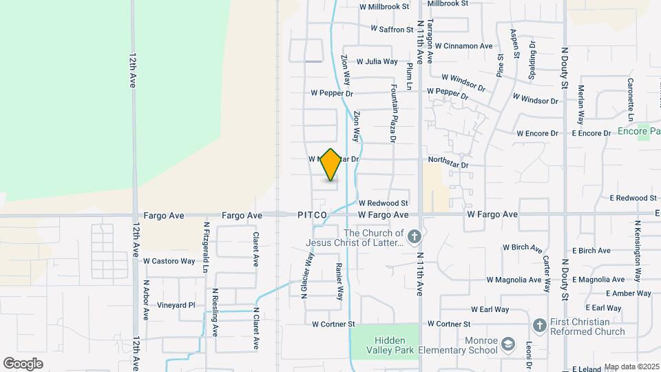 1026 W Willow Dr Map and Location Details