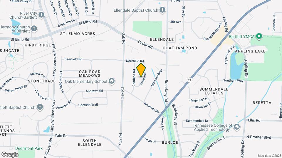 3581 Greenleaf Rd Map and Location Details