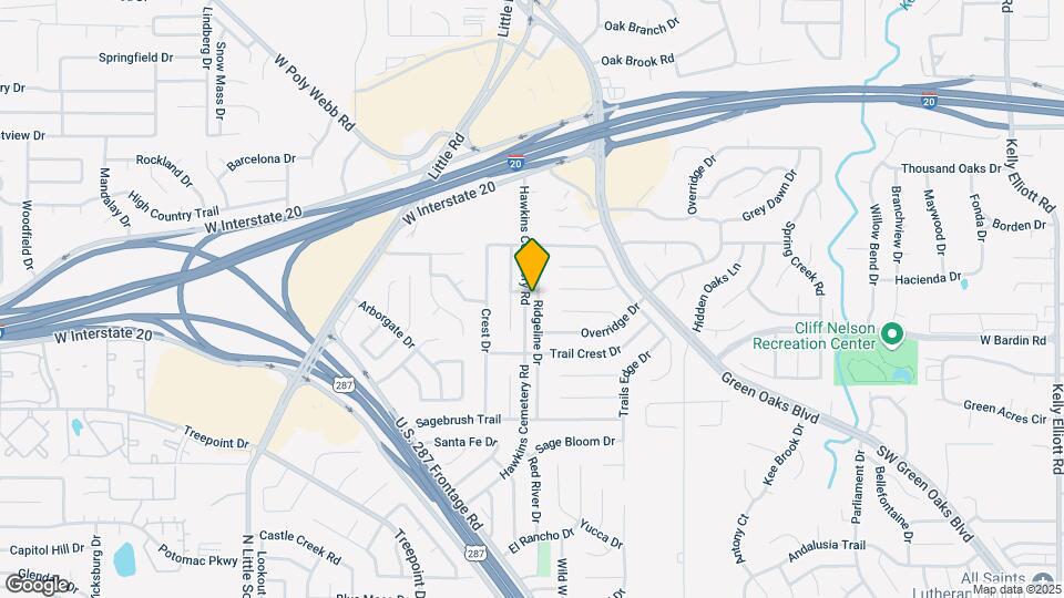4804 Ridgeline Dr Map and Location Details
