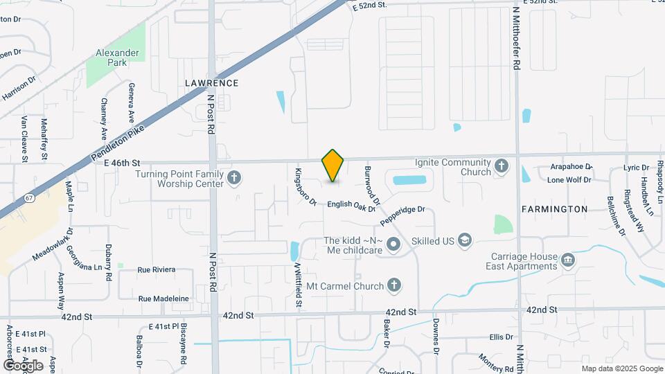 4530 Peachwood Ct Map and Location Details