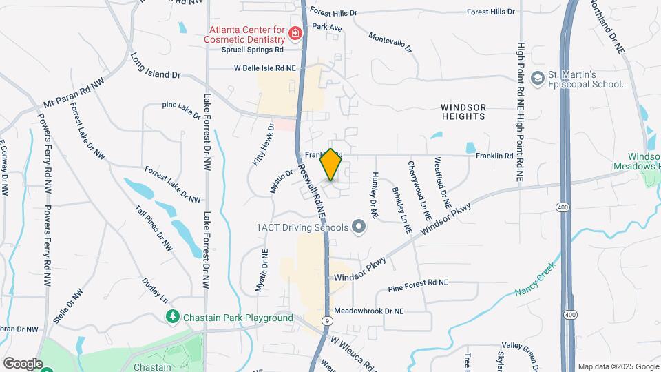 4201 Deming Cir Map and Location Details