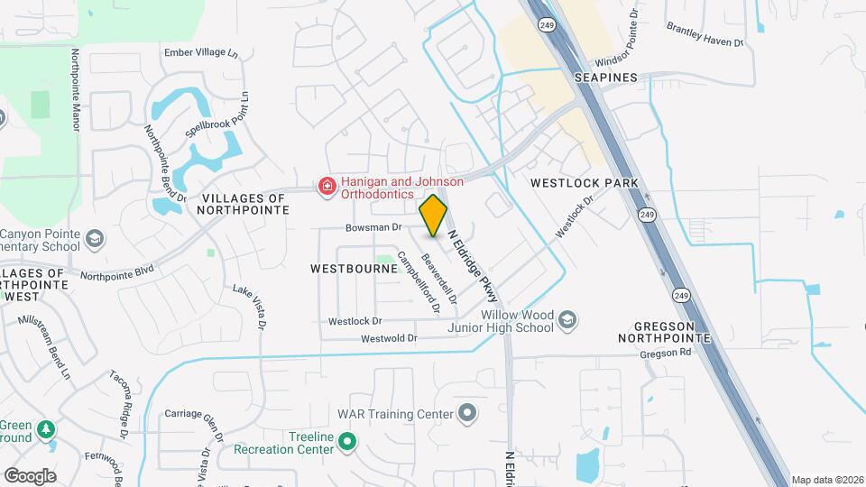18319 Hillingdon Ln Map and Location Details