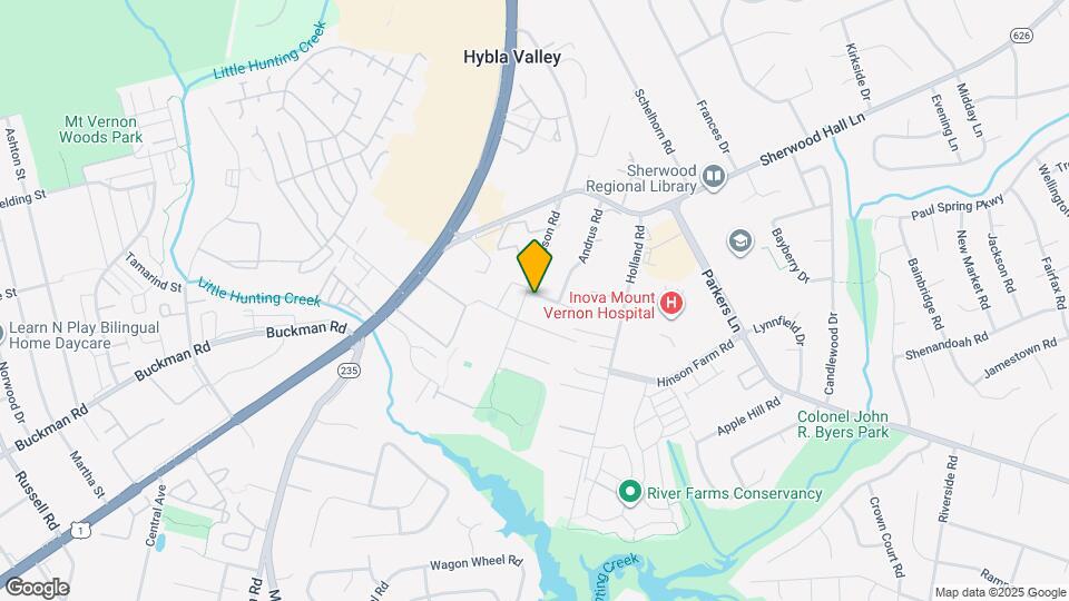 2907 Dumas St Map and Location Details