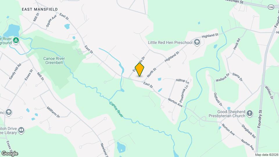 1338 East St Map and Location Details