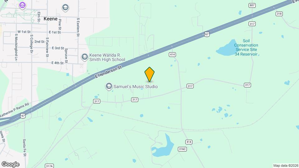 3901 County Road 317 Mapa y Detalles de la Ubicación