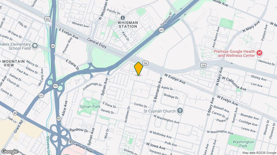 1279 Ayala Dr Map and Location Details