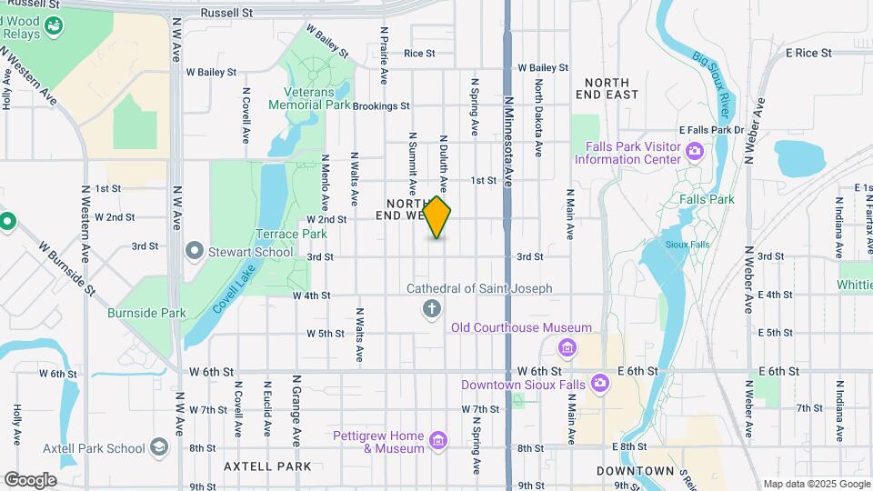 705 N Duluth Ave Map and Location Details