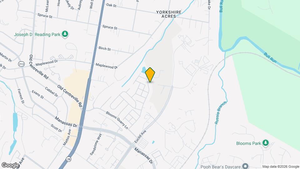 8203 Glade Bank Dr Map and Location Details