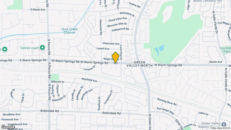 2250 Horse Creek Cir Map and Location Details