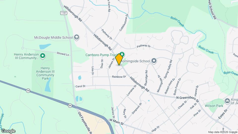 105 Dove St Mapa y Detalles de la Ubicación