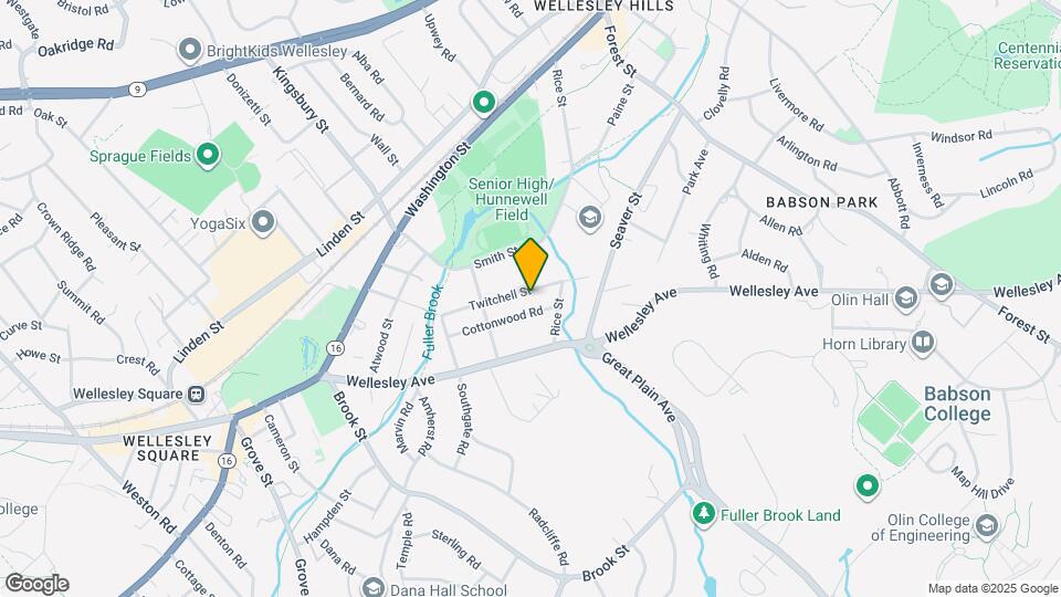 39 Twitchell St Map and Location Details