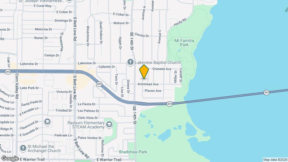 2458 Avenue A Map and Location Details