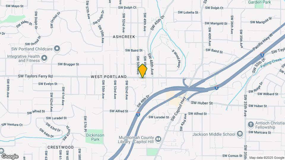 9801 SW 49th Ave Map and Location Details